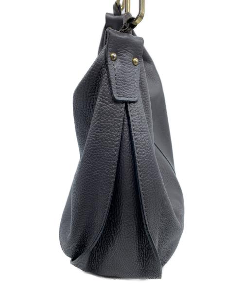 GIANNI CHIARINI（ジャンニ キアリーニ）GIANNI CHIARINI (ジャンニ キアリーニ) レザーショルダーバッグ グレーの古着・服飾アイテム