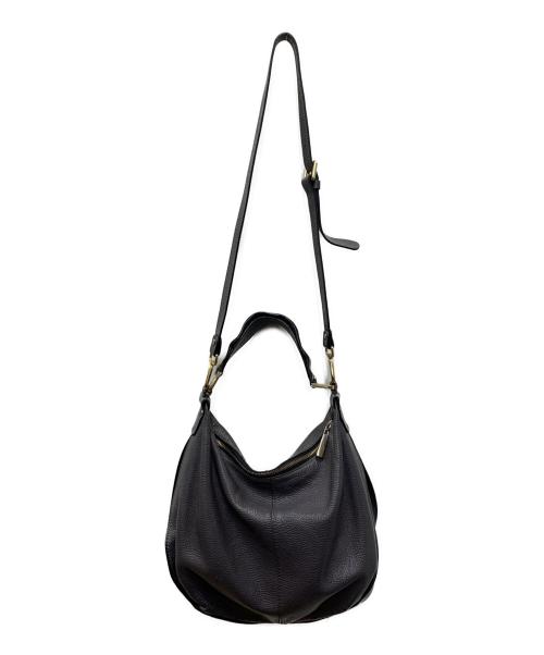GIANNI CHIARINI（ジャンニ キアリーニ）GIANNI CHIARINI (ジャンニ キアリーニ) レザーショルダーバッグ グレーの古着・服飾アイテム