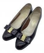 Salvatore Ferragamoサルヴァトーレ フェラガモ）の古着「パンプス」｜ブラウン