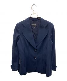 ESCADA（エスカーダ）の古着「テーラードジャケット」｜ネイビー