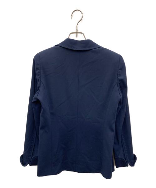 ESCADA（エスカーダ）ESCADA (エスカーダ) テーラードジャケット ネイビー サイズ:38の古着・服飾アイテム