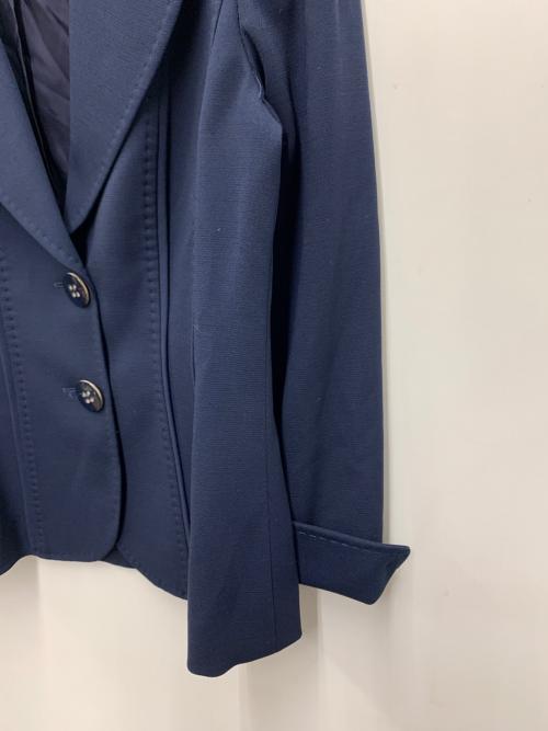 ESCADA（エスカーダ）ESCADA (エスカーダ) テーラードジャケット ネイビー サイズ:38の古着・服飾アイテム
