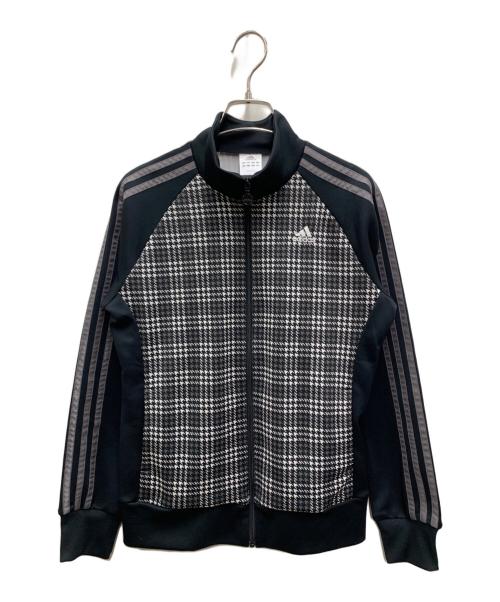 adidas（アディダス）adidas (アディダス) トラックジャケット ブラック×ホワイト サイズ:XSの古着・服飾アイテム
