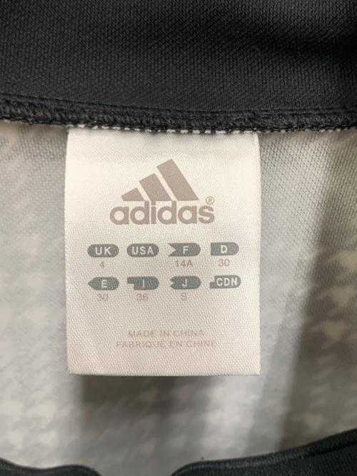 adidas（アディダス）adidas (アディダス) トラックジャケット ブラック×ホワイト サイズ:XSの古着・服飾アイテム