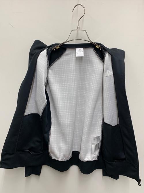 adidas（アディダス）adidas (アディダス) トラックジャケット ブラック×ホワイト サイズ:XSの古着・服飾アイテム
