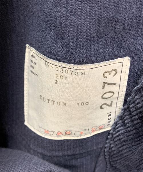 sacai（サカイ）sacai (サカイ) コーデュロイパンツ ネイビー サイズ:2の古着・服飾アイテム