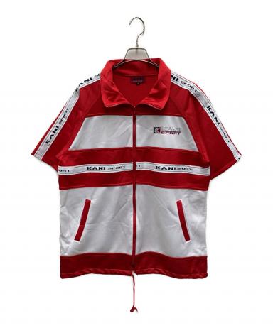 トラックジャケットベロア　カールカナイトラックジャケット古着　KARLKANI 中古・古着通販】KARL KANI (カールカナイ) トラックジャケット レッド