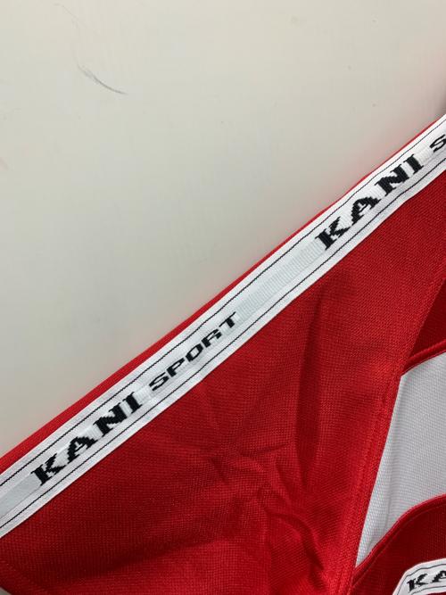 KARL KANI（カールカナイ）KARL KANI (カールカナイ) トラックジャケット レッド×ホワイト サイズ:ｆｒｅｅの古着・服飾アイテム