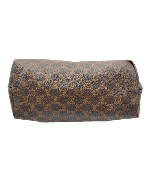 CELINE（セリーヌ）CELINE (セリーヌ) コスメポーチ　マカダム ブラウンの古着・服飾アイテム