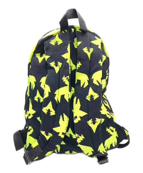 mercibeaucoup（メルシーボークー）mercibeaucoup (メルシーボークー) リュック ブラック×グリーンの古着・服飾アイテム
