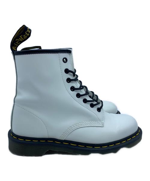 Dr.Martens（ドクターマーチン）Dr.Martens (ドクターマーチン) 8ホールブーツ ホワイト サイズ:UK8の古着・服飾アイテム