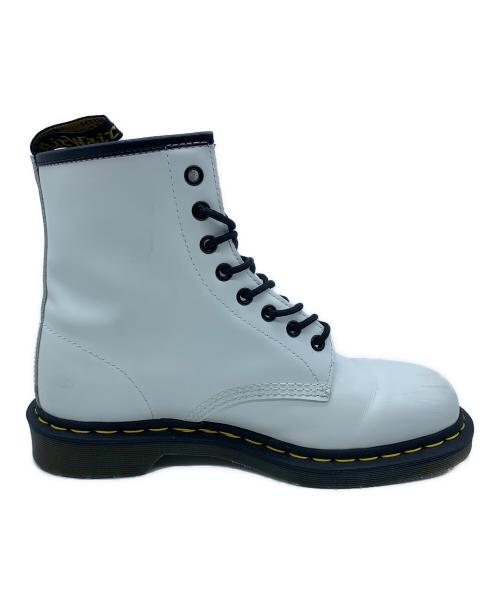 Dr.Martens（ドクターマーチン）Dr.Martens (ドクターマーチン) 8ホールブーツ ホワイト サイズ:UK8の古着・服飾アイテム
