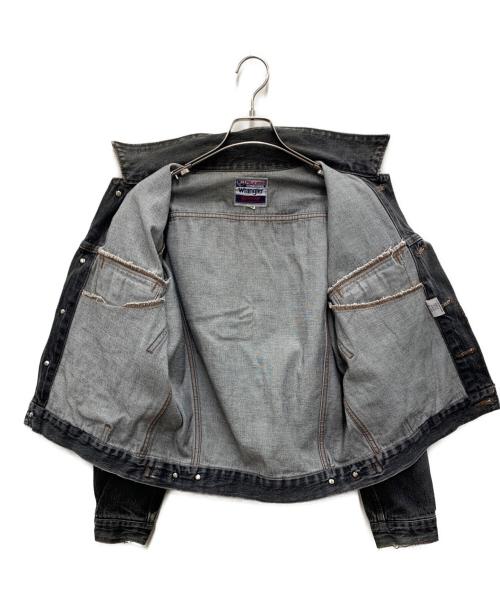 Wrangler（ラングラー）Wrangler (ラングラー) デニムジャケット ブラック サイズ:Mの古着・服飾アイテム