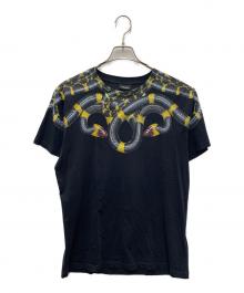 MARCELO BURLON（マルセロバーロン）の古着「半袖カットソー」｜ブラック