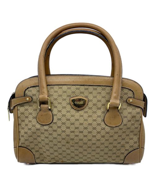 GUCCI（グッチ）GUCCI (グッチ) ハンドバッグ ブラウンの古着・服飾アイテム