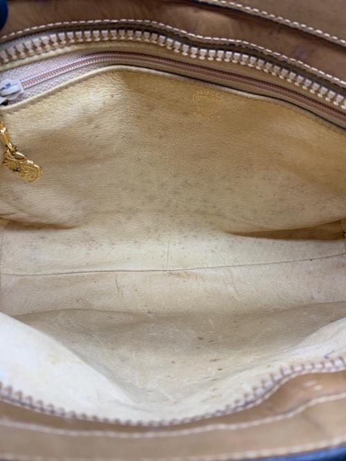 GUCCI（グッチ）GUCCI (グッチ) ハンドバッグ ブラウンの古着・服飾アイテム