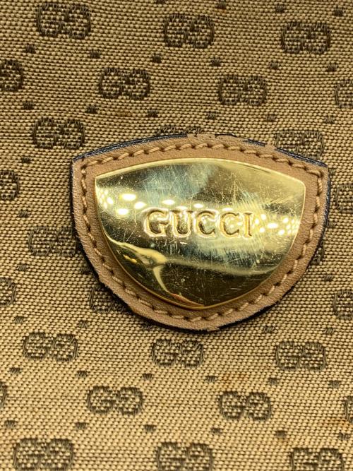 GUCCI（グッチ）GUCCI (グッチ) ハンドバッグ ブラウンの古着・服飾アイテム
