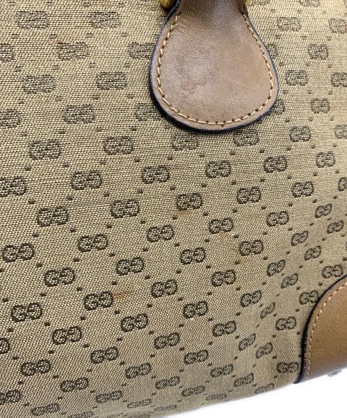 GUCCI（グッチ）GUCCI (グッチ) ハンドバッグ ブラウンの古着・服飾アイテム