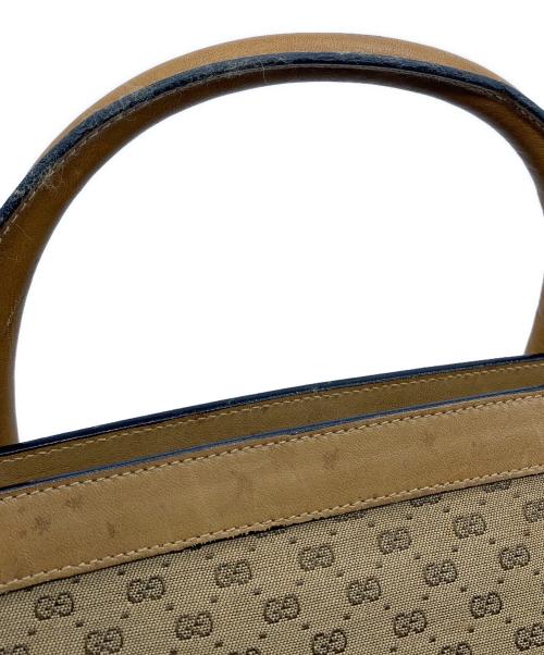 GUCCI（グッチ）GUCCI (グッチ) ハンドバッグ ブラウンの古着・服飾アイテム