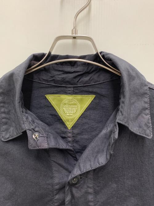 UNSTUDIED（アンスタディード）UNSTUDIED (アンスタディード) カバーオール ブラック サイズ:3の古着・服飾アイテム