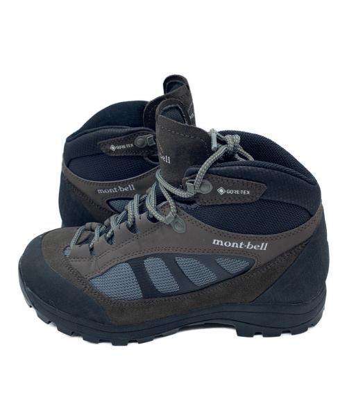 mont-bell（モンベル）mont-bell (モンベル) トレッキングシューズ ブラウン×ブラック サイズ:24.5の古着・服飾アイテム
