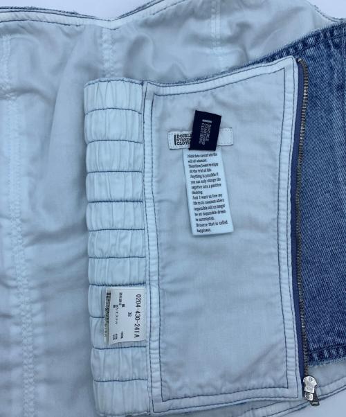 DOUBLE STANDARD CLOTHING（ダブルスタンダードクロージング）DOUBLE STANDARD CLOTHING (ダブルスタンダードクロージング) ビスチェ ブルー サイズ:38の古着・服飾アイテム