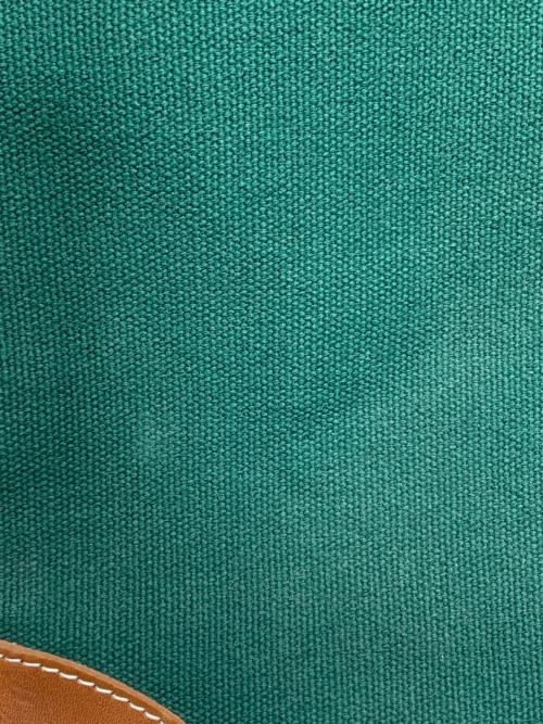 LONGCHAMP（ロンシャン）LONGCHAMP (ロンシャン) レザートートバッグ グリーンの古着・服飾アイテム