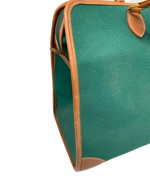LONGCHAMP（ロンシャン）LONGCHAMP (ロンシャン) レザートートバッグ グリーンの古着・服飾アイテム