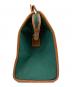 LONGCHAMP (ロンシャン) レザートートバッグ グリーン：6000円