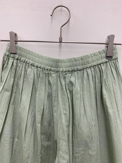 HATAKAKE（ハタカケ）HATAKAKE (ハタカケ) ワイドパンツ ミントグリーン サイズ:1の古着・服飾アイテム