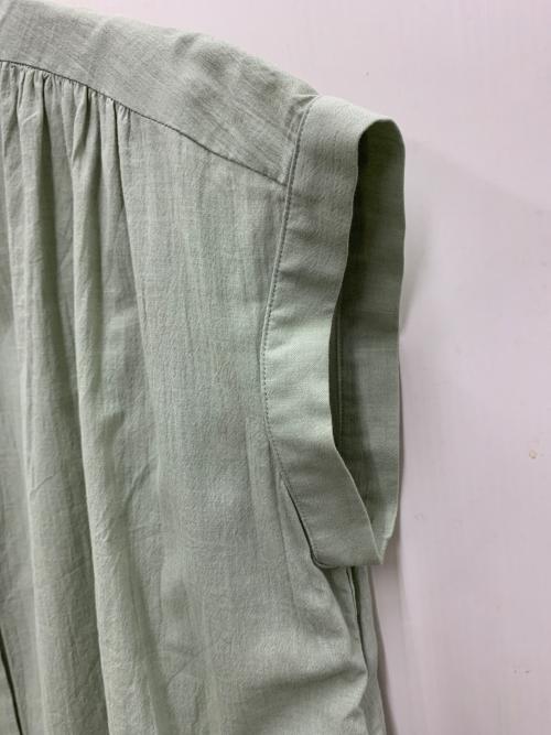 HATAKAKE（ハタカケ）HATAKAKE (ハタカケ) ノースリーブワンピース ミントグリーンの古着・服飾アイテム