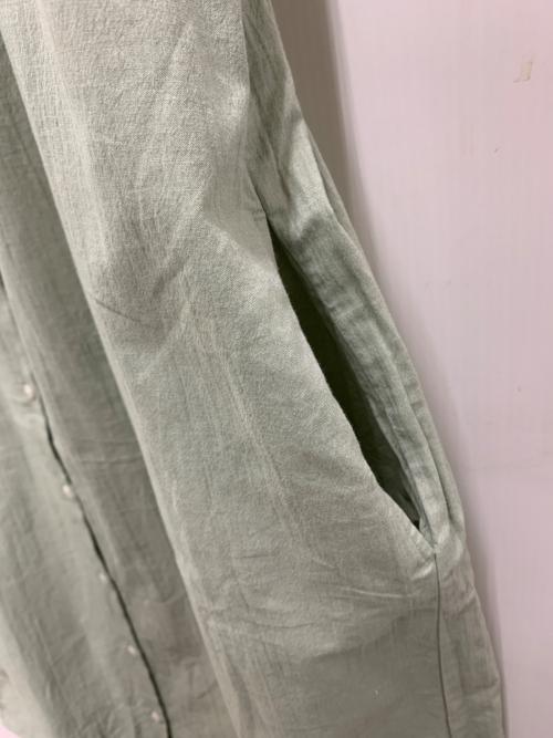 HATAKAKE（ハタカケ）HATAKAKE (ハタカケ) ノースリーブワンピース ミントグリーンの古着・服飾アイテム