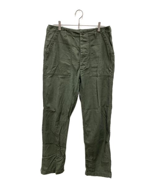 SESSLER MFG（セスラー）SESSLER MFG (セスラー) ミリタリーパンツ グリーン サイズ:34×32の古着・服飾アイテム