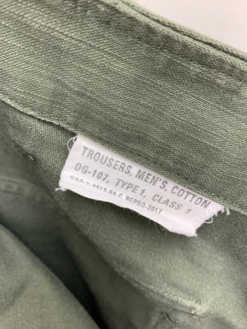 SESSLER MFG（セスラー）SESSLER MFG (セスラー) ミリタリーパンツ グリーン サイズ:34×32の古着・服飾アイテム