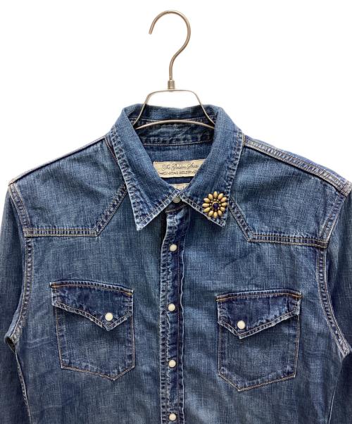 REMI RELIEF（レミレリーフ）REMI RELIEF (レミレリーフ) デニムシャツ インディゴ サイズ:Lの古着・服飾アイテム