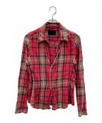 Junhashimotoジュンハシモト）の古着「長袖シャツ」｜レッド
