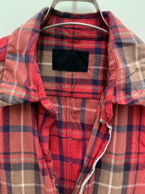 Junhashimoto（ジュンハシモト）Junhashimoto (ジュンハシモト) 長袖シャツ レッド サイズ:2の古着・服飾アイテム