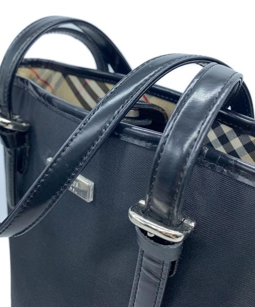 BURBERRY（バーバリー）BURBERRY (バーバリー) トートバッグ ブラックの古着・服飾アイテム