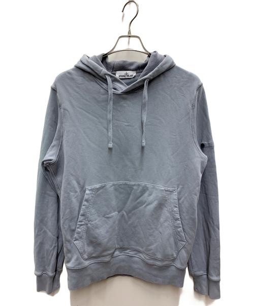 STONE ISLAND（ストーンアイランド）STONE ISLAND (ストーンアイランド) プルオーバーパーカー ライトグレー サイズ:Lの古着・服飾アイテム
