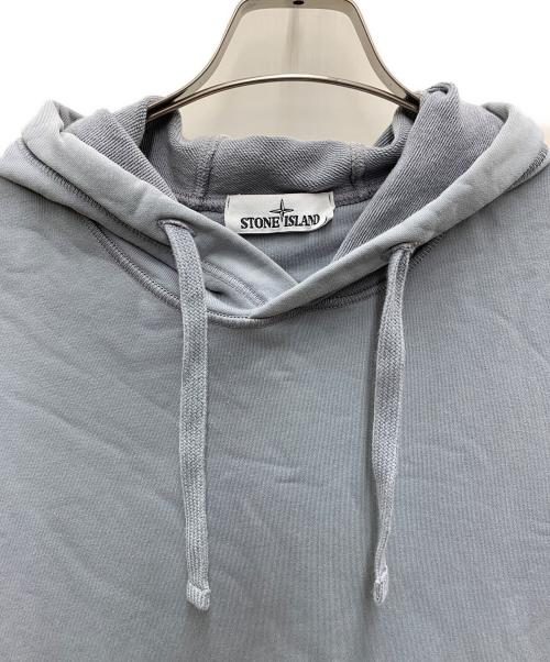 STONE ISLAND（ストーンアイランド）STONE ISLAND (ストーンアイランド) プルオーバーパーカー ライトグレー サイズ:Lの古着・服飾アイテム