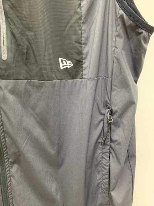 New Era（ニューエラ）New Era (ニューエラ) ナイロンベスト ブラック サイズ:XLの古着・服飾アイテム
