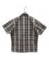BEN DAVIS (ベンデイビス) 半袖シャツ ベージュ×グレー サイズ:M：5000円