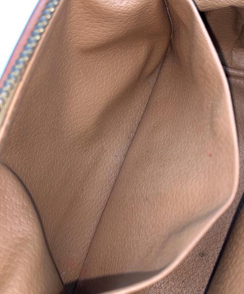 CELINE（セリーヌ）CELINE (セリーヌ) ポーチ　マカダム ブラウンの古着・服飾アイテム