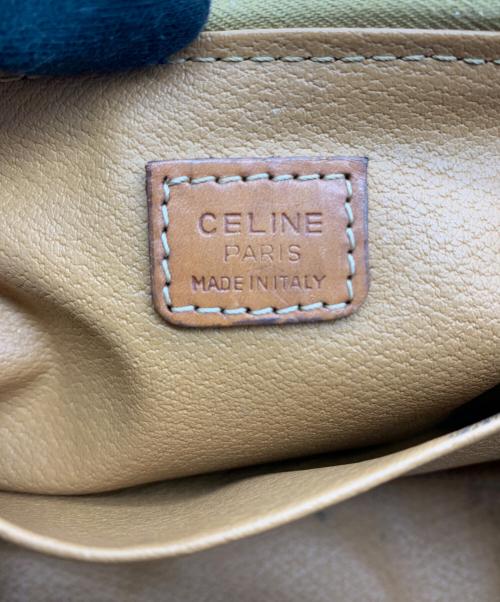CELINE（セリーヌ）CELINE (セリーヌ) ポーチ　マカダム ブラウンの古着・服飾アイテム
