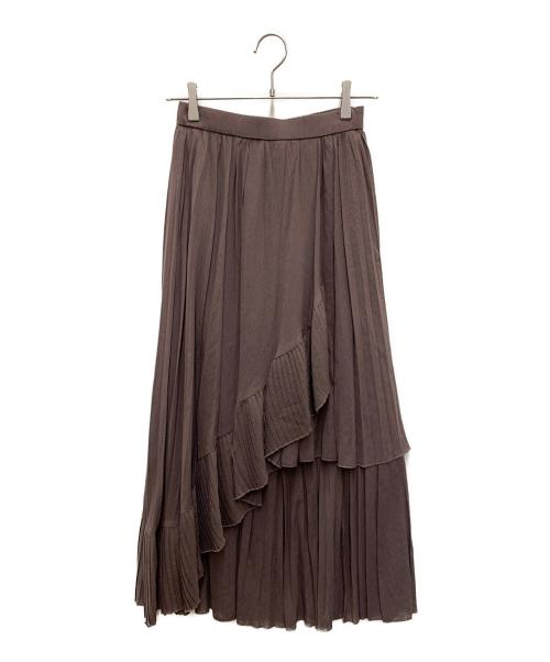 Bouchon（ブション）Bouchon (ブション) スカート ブラウン サイズ:38 未使用品の古着・服飾アイテム