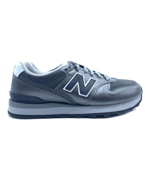 NEW BALANCE（ニューバランス）NEW BALANCE (ニューバランス) ローカットスニーカー ブラック×グレー サイズ:25の古着・服飾アイテム