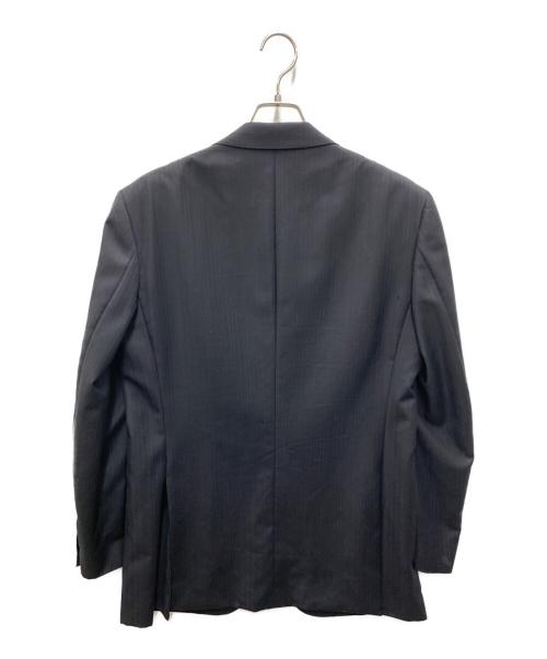 ERMENEGILDO ZEGNA（エルメネジルド・ゼニア）ERMENEGILDO ZEGNA (エルメネジルド・ゼニア) PAUL SMITH (ポールスミス) テーラードジャケット ブラック サイズ:Lの古着・服飾アイテム