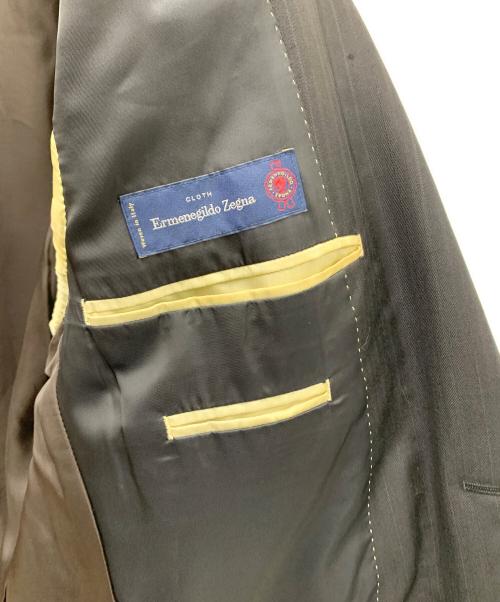 ERMENEGILDO ZEGNA（エルメネジルド・ゼニア）ERMENEGILDO ZEGNA (エルメネジルド・ゼニア) PAUL SMITH (ポールスミス) テーラードジャケット ブラック サイズ:Lの古着・服飾アイテム