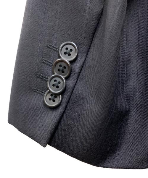 ERMENEGILDO ZEGNA（エルメネジルド・ゼニア）ERMENEGILDO ZEGNA (エルメネジルド・ゼニア) PAUL SMITH (ポールスミス) テーラードジャケット ブラック サイズ:Lの古着・服飾アイテム