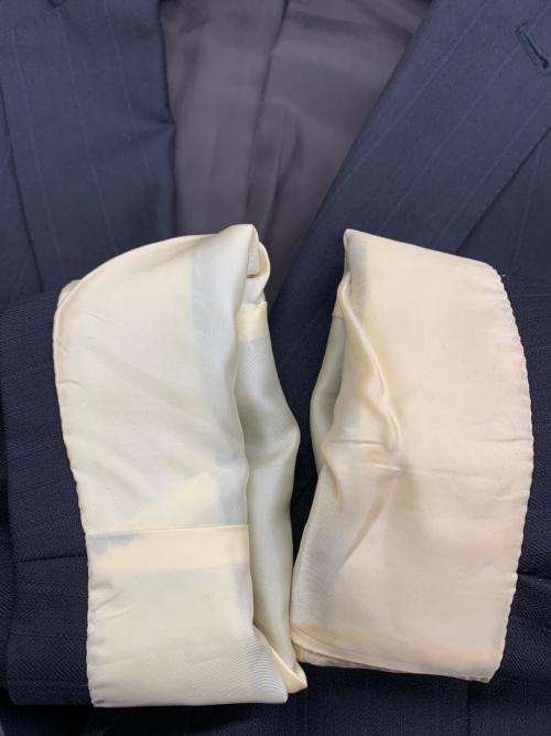 ERMENEGILDO ZEGNA（エルメネジルド・ゼニア）ERMENEGILDO ZEGNA (エルメネジルド・ゼニア) PAUL SMITH (ポールスミス) テーラードジャケット ブラック サイズ:Lの古着・服飾アイテム